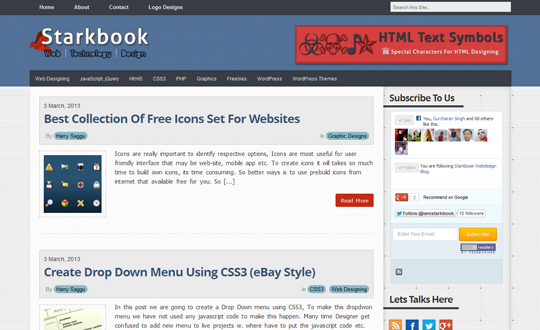 Starkbook Webdesign Blog